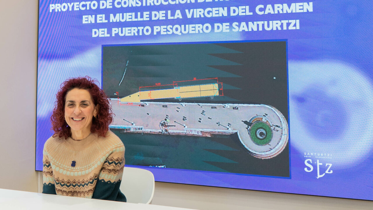 Santurtzi invierte 160.000 euros en un embarcadero que transformará la práctica del remo