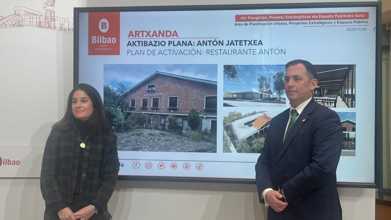 La reapertura del histórico Restaurante Antón de Artxanda ya está en marcha