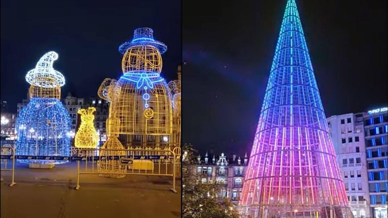 Olentzero y Mari Domingi encienden la Navidad en Bilbao gracias al nuevo video de Dreamily Views
