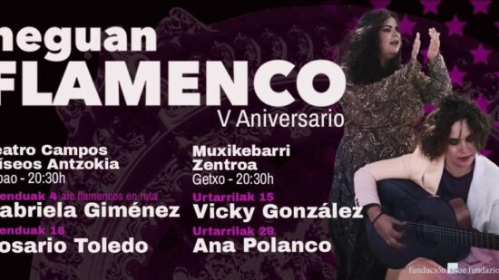 Flashmob en la Plaza Rekalde: artistas, conciertos y sorpresas en Neguan Flamenco