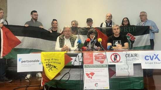 Bilbao acogerá el 29 de noviembre una lectura por la vida de los niños asesinados en Gaza