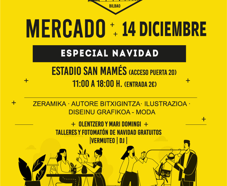 San Mamés también tendrá Mercado de Navidad