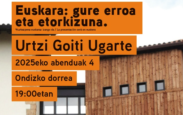 El euskera, tema central de la próxima charla del 500 aniversario de Leioa