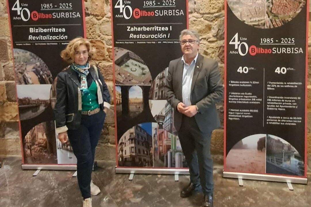 Rekalde acoge la última parada de la exposición itinerante de SURBISA por su 40 aniversario