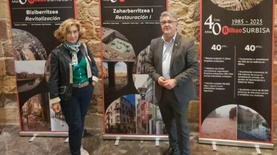 Rekalde acoge la última parada de la exposición itinerante de SURBISA por su 40 aniversario