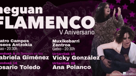Neguan Flamenco llega al Teatro Campos Elíseos de Bilbao y a Getxo