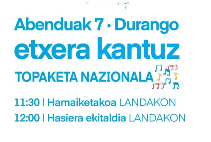 ‘Etxera Kantuz’ y una nueva movilización en Bilbao exigirán el acercamiento de presos