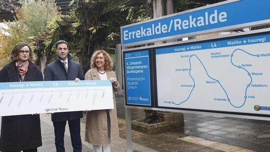 Los plazos de construcción de la Línea 4 de Metro Bilbao