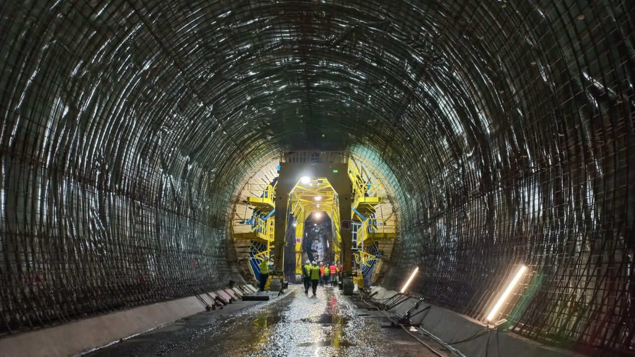 El tanque de tormentas de Galindo avanza: así es el túnel que albergará el mayor depósito de Euskadi