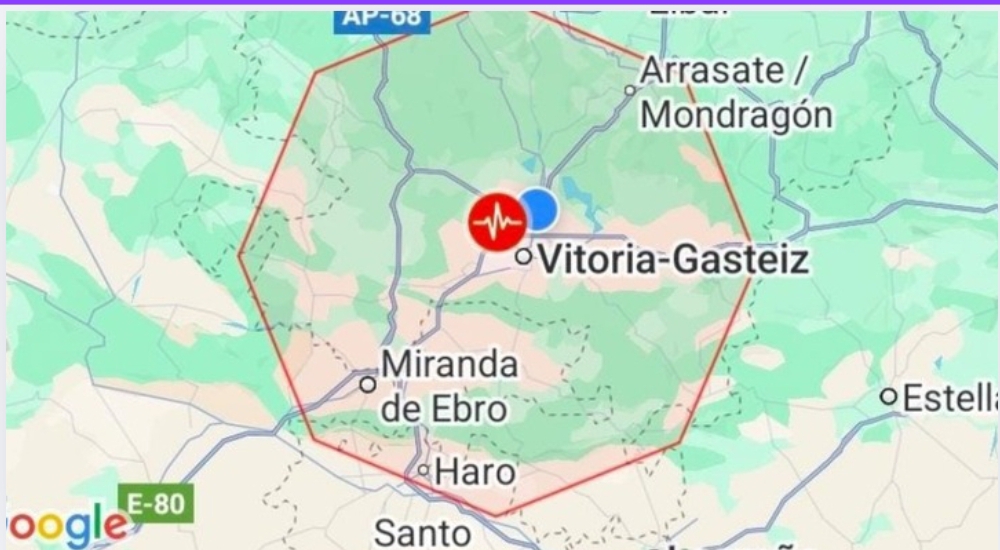 Terremoto en Álava: «Ha sido como una explosión, se ha movido todo»