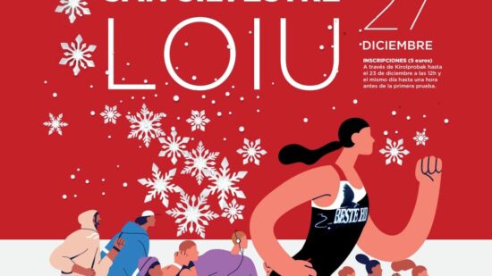 Loiu despide el año corriendo con su popular San Silvestre Nocturna