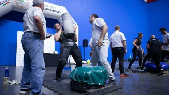 Patricia Martín, la harrijasotzaile gallega que revoluciona Euskadi: “Voy a intentar ahora hacer el mejor papel posible en Bizkaia”