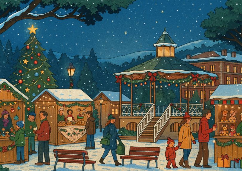 El gran Mercado de Navidad en las Encartaciones llega con música, catas y más de 30 puestos artesanales