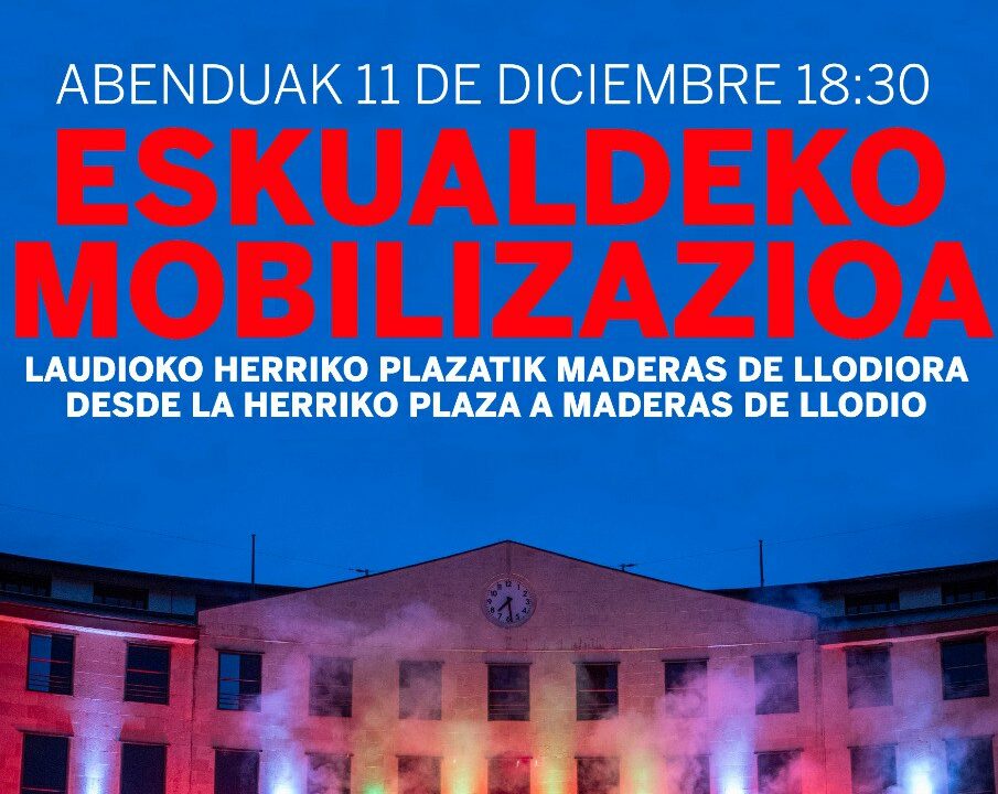Llaman a participar en una gran manifestación por el futuro de los trabajadores de Maderas de Llodio