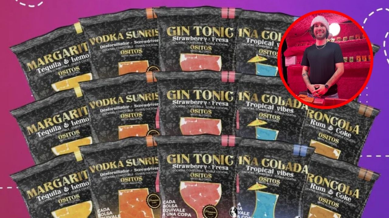 Los ositos de cocktail made in Bilbao que triunfan en la feria de Navidad: «Es como una gamberrada adulta»