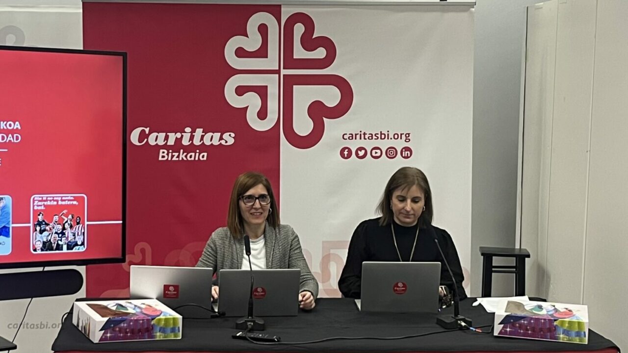 Caritas Bizkaia pone en marcha su campaña de Navidad 2025