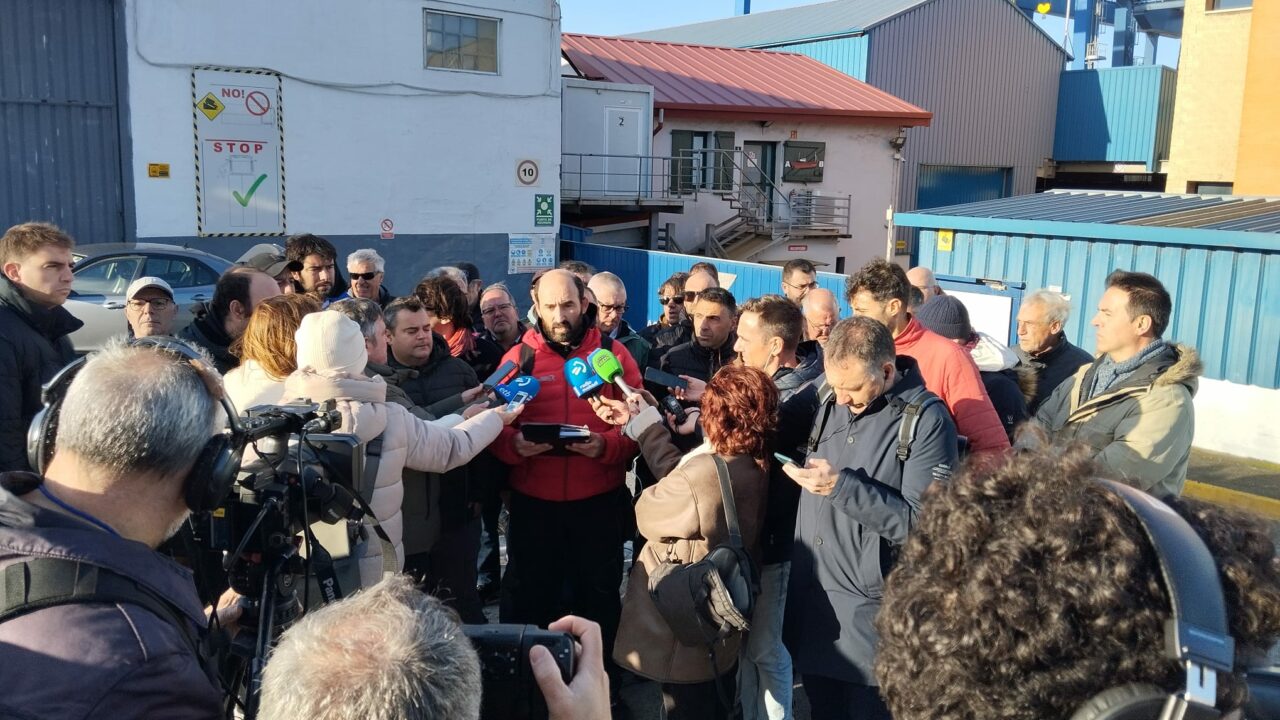 La plantilla de Astilleros Balenciaga al límite: incertidumbre, impagos y negociaciones bloqueadas