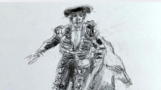 El último dibujo de Iñaki García Ergüin: una felicitación navideña para el Club Cocherito