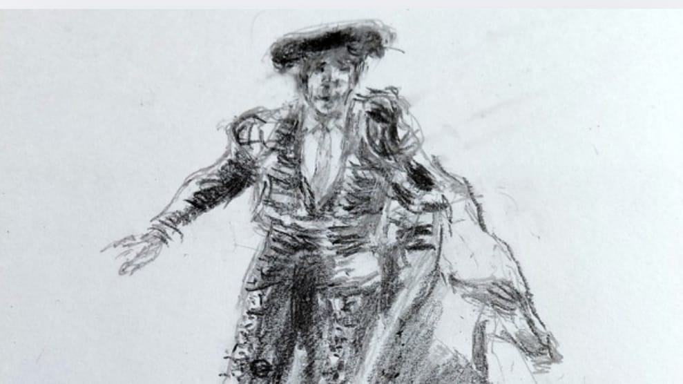 El último dibujo de Iñaki García Ergüin: una felicitación navideña para el Club Cocherito