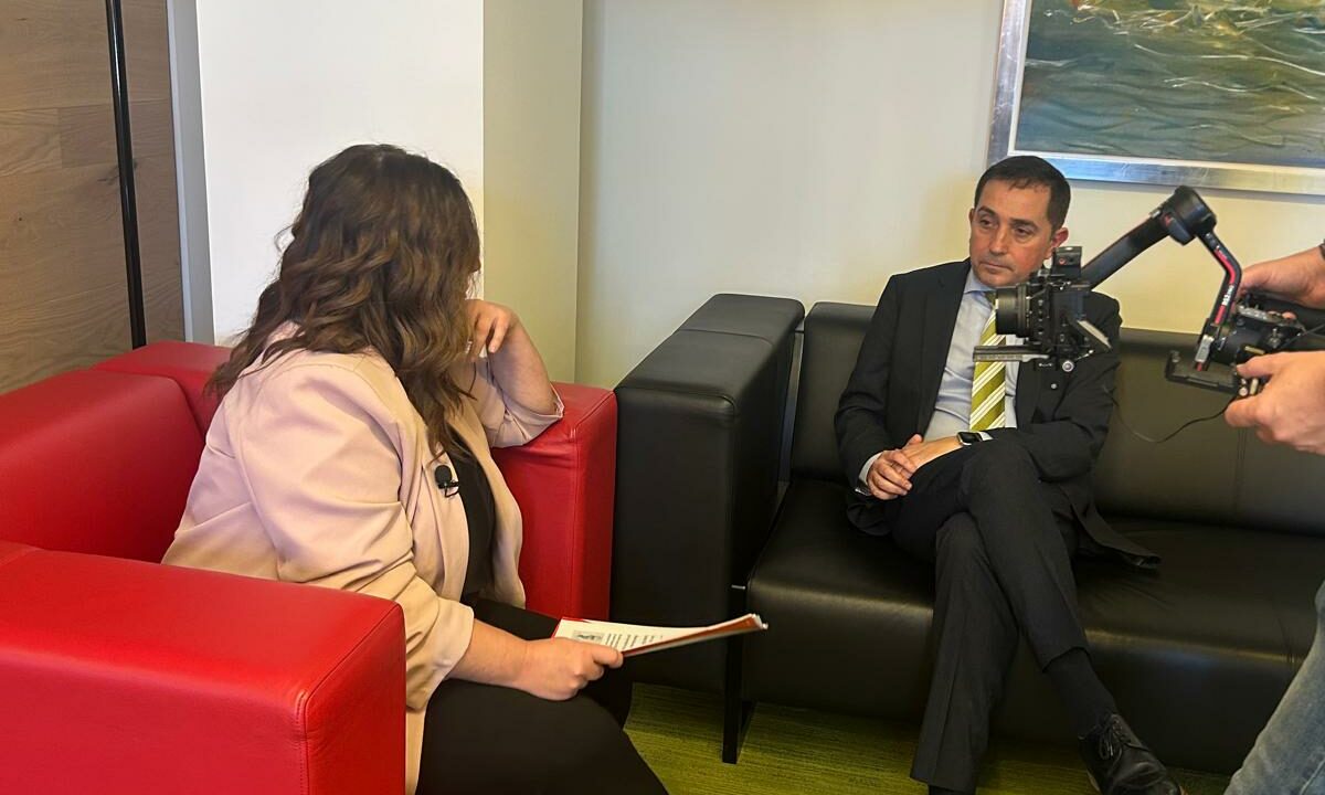 Xabier Sagredo en Telebilbao: «Mis objetivos en la Fundación BBK están cumplidos»