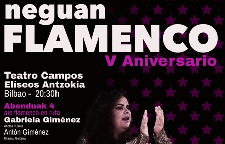 Neguan Flamenco reconocerá la trayectoria de la artista Antonia Jiménez