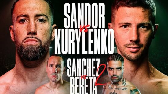 Sandor Martín y Yanis Kurylenko, listos para el pesaje oficial ante la gran noche de boxeo en Bilbao