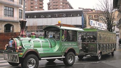 Un tren Txu Txu conectará la noria y el parque de Navidad en Getxo
