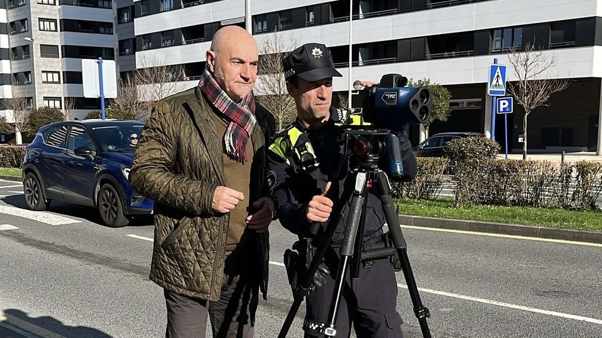 Radares móviles para intensificar los controles de velocidad en Barakaldo