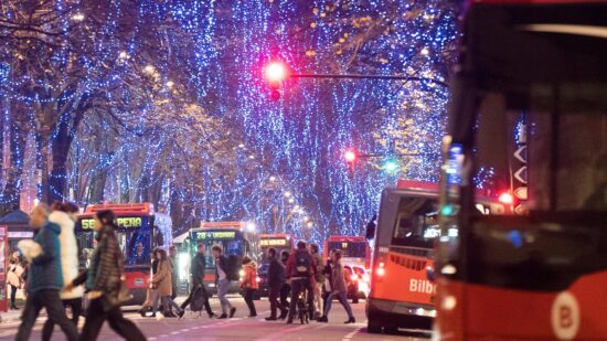 Bilbobus y el Funicular de Artxanda: estos serán sus horarios en Nochebuena y Nochevieja