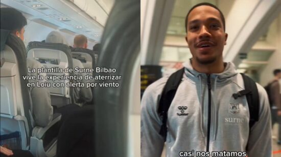 El difícil aterrizaje en Loiu del Surne Bilbao: «Casi nos matamos»