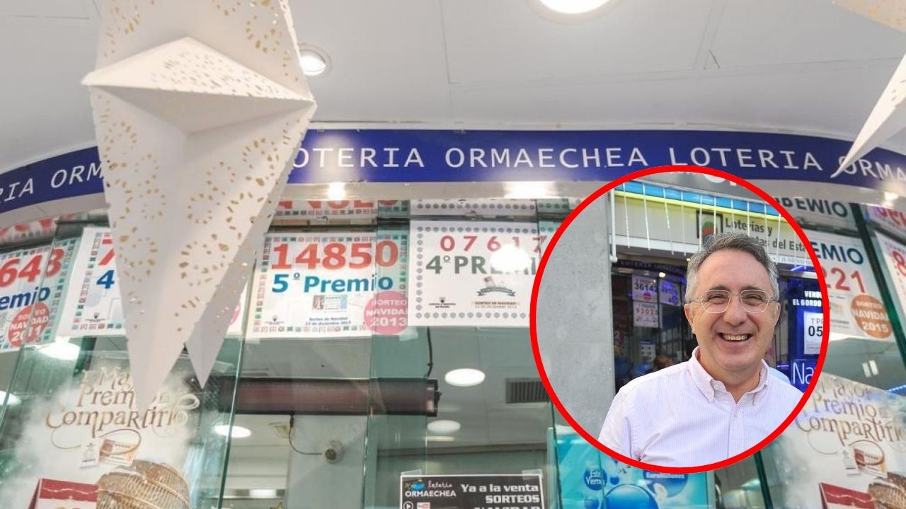 Ormaechea reparte medio millón de euros en Bilbao con el tercer premio de la Lotería: «La racha continúa»