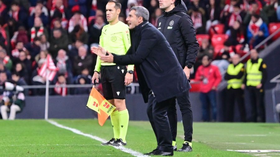 Ernesto Valverde y la primera vuelta del Athletic: «La tabla te dice donde estás y tenemos que jugar mejor»