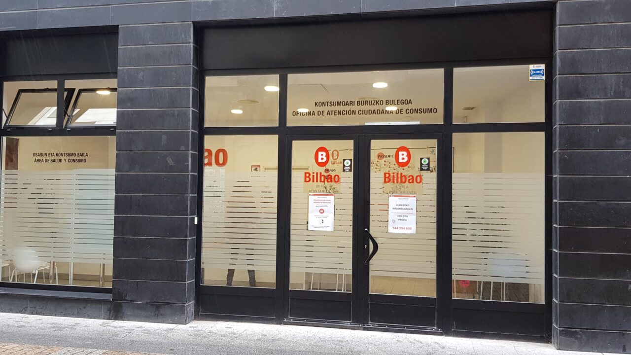 La Oficina de Consumo de Bilbao recupera más de 137.000 euros en reclamaciones de los usuarios