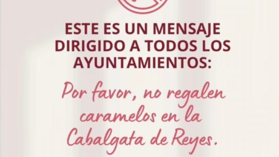 Lucía, mi pediatra, pide que no haya caramelos en las cabalgatas de los Reyes Magos: «Son peligrosos»