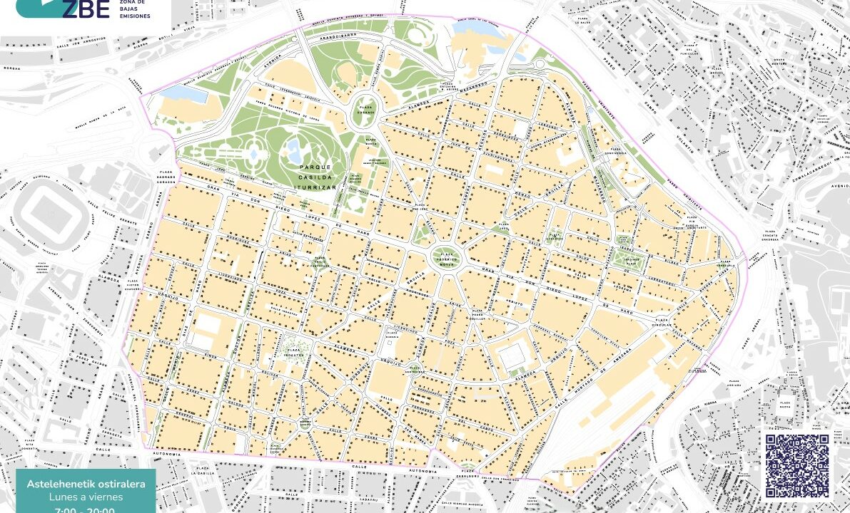 Llega el día: fin de las moratorias para vehículos más contaminantes en la ZBE de Bilbao