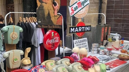 Bilbao arranca el año con el mercado más icónico en comercio, arte y cultura local