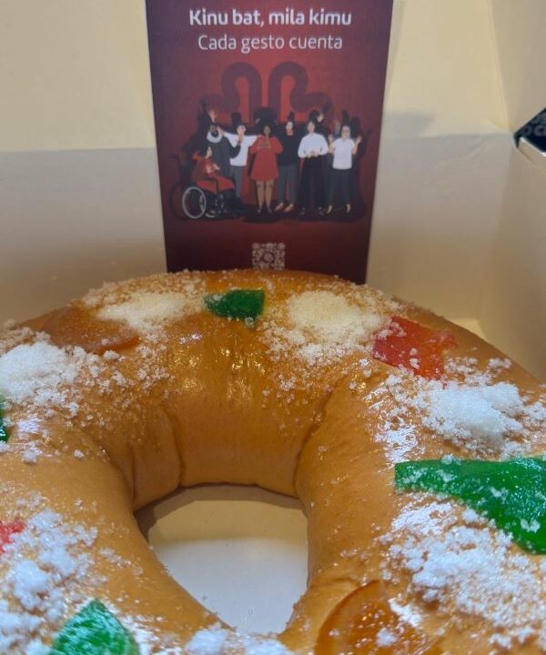 Cáritas Bizkaia repartirá 3.000 raciones de roscón solidario para apoyar a la infancia vulnerable