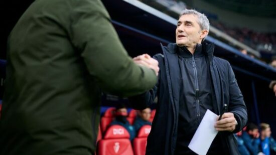Ernesto Valverde y la primera vuelta del Athletic: «No hemos estado tan bien como nos hubiera gustado»