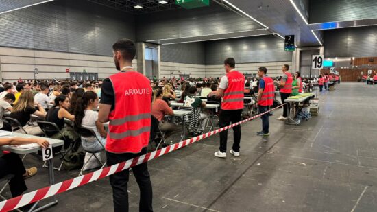 Más de 3.700 personas optan a la 35ª promoción de la Ertzaintza