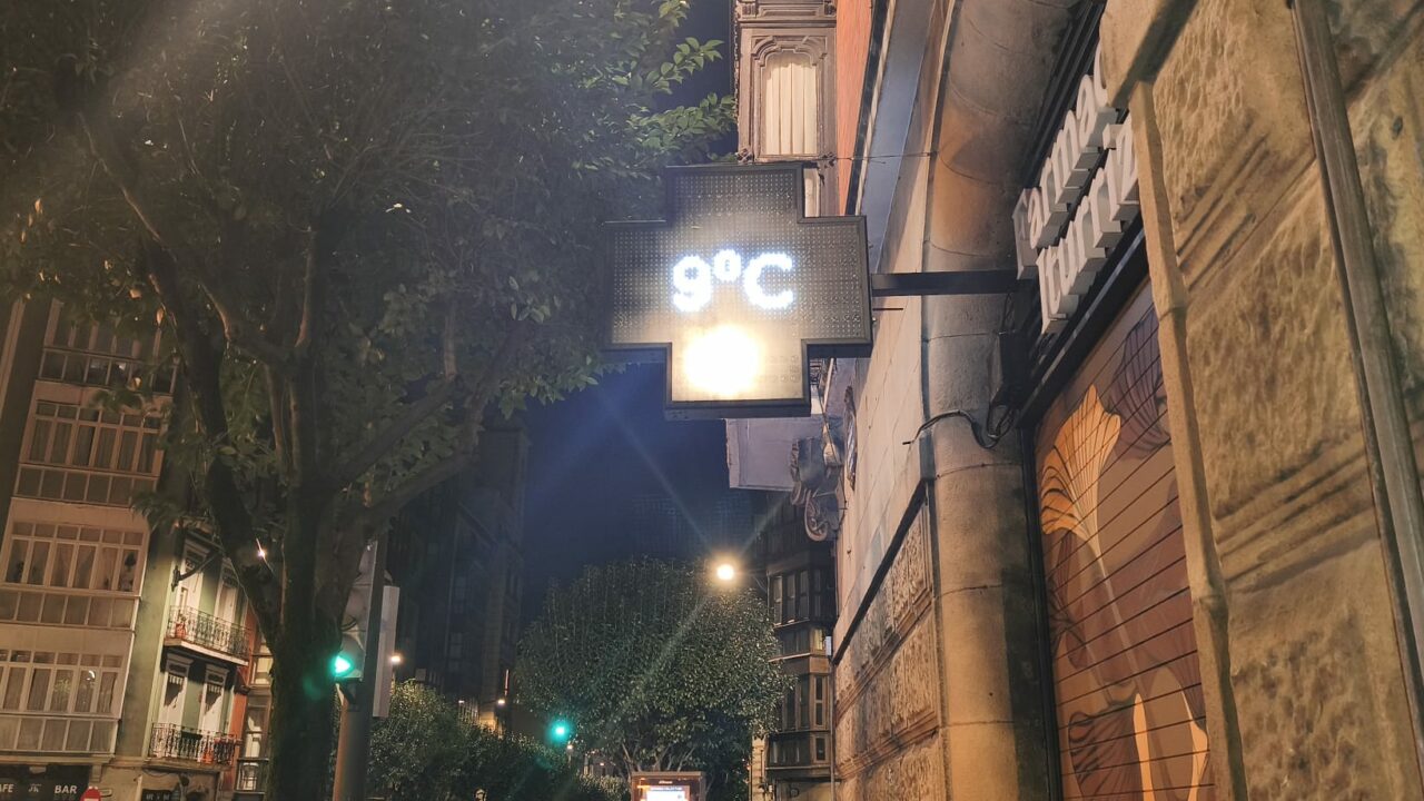 Llega la borrasca Goretti a Bizkaia: subida de temperaturas, viento fuerte y lluvias