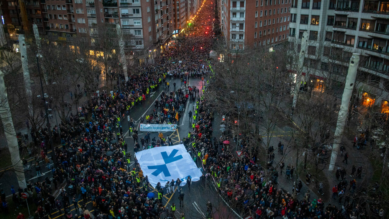 Más de 34 partidos, sindicatos y colectivos respaldan la manifestación de Sare este sábado en Bilbao