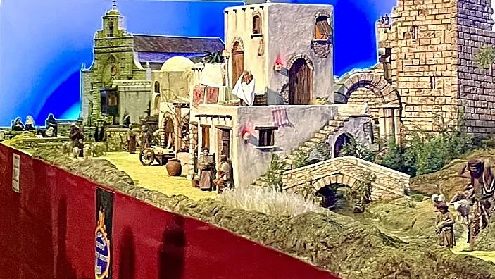El belén bilbaíno que rompe las normas: abierto hasta febrero, un mes después de Navidad
