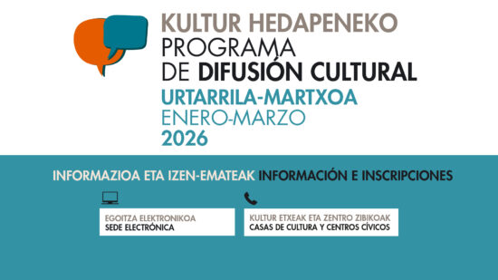 Barakaldo programa una veintena de charlas y actividades culturales hasta el mes de marzo