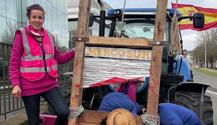 El grito de María, ganadera cántabra, por el acuerdo de Europa con Mercosur: «Nos guillotinan»