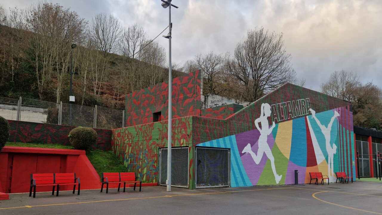 Bilbao renueva la zona deportiva de Altamira con una inversión de casi 147.000 euros