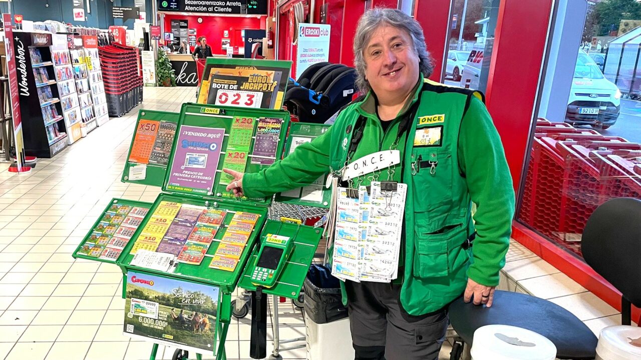 El hombre que ha repartido casi 1,7 millones de euros con el Sueldazo en Zalla