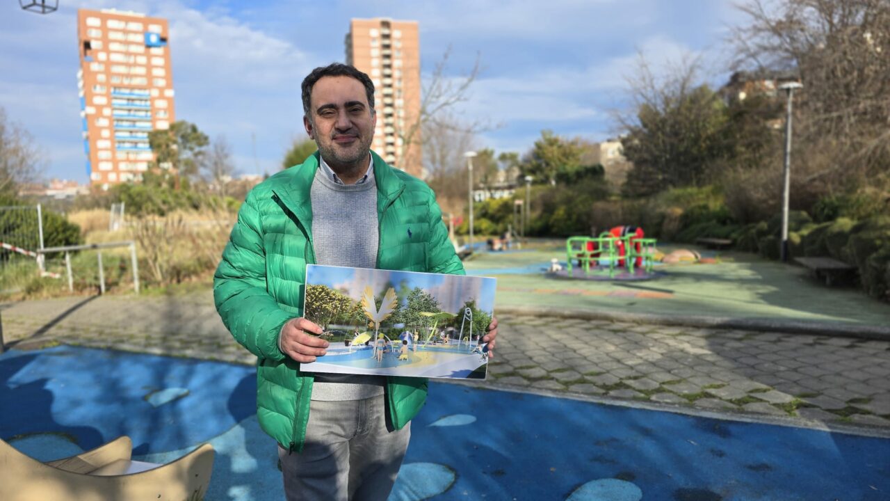 Barakaldo estrena este verano su primer parque de agua para niños