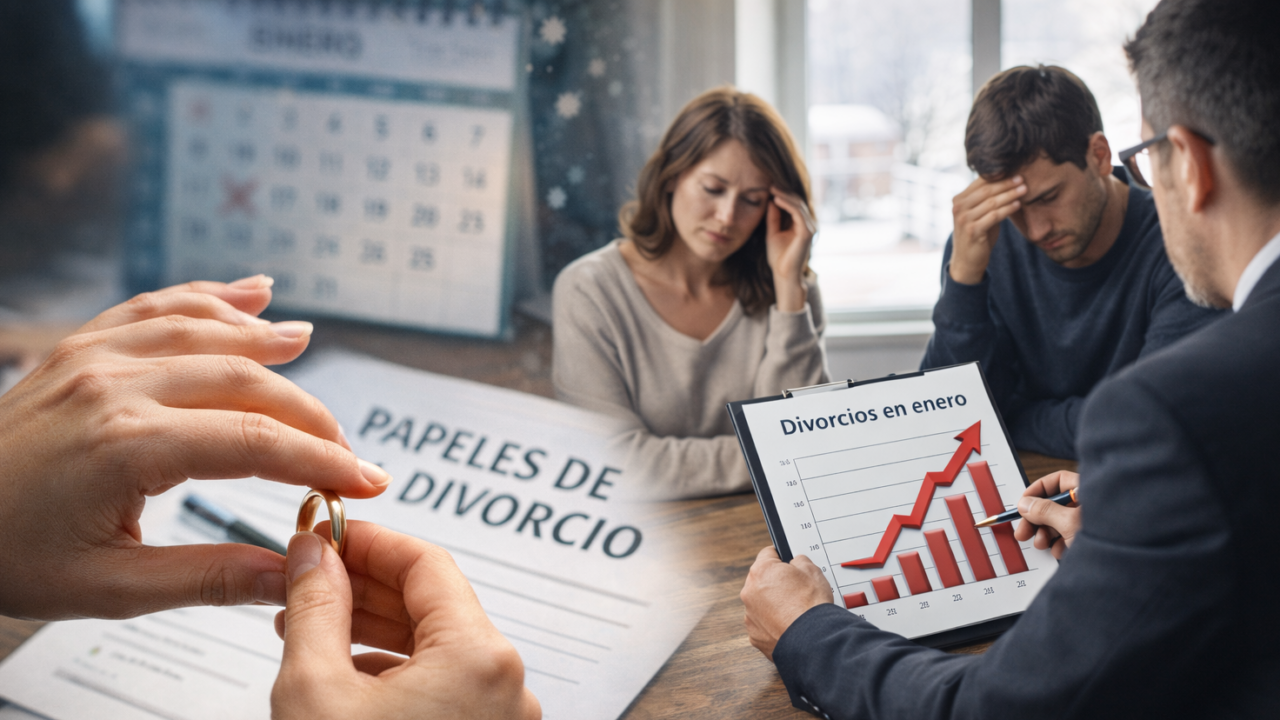 Los divorcios se disparan en enero en Euskadi tras las fiestas: por qué ocurre