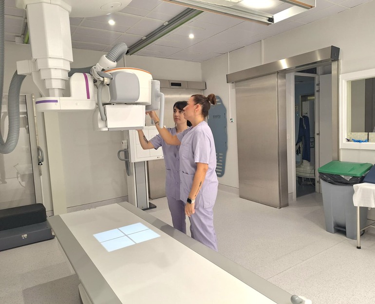 Osakidetza renueva el servicio de radiodiagnóstico del Hospital San Eloy y reduce la radiación al paciente