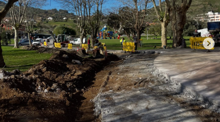 Una zanja obliga a suspender la 44ª edición del Cross Escolar de Muskiz